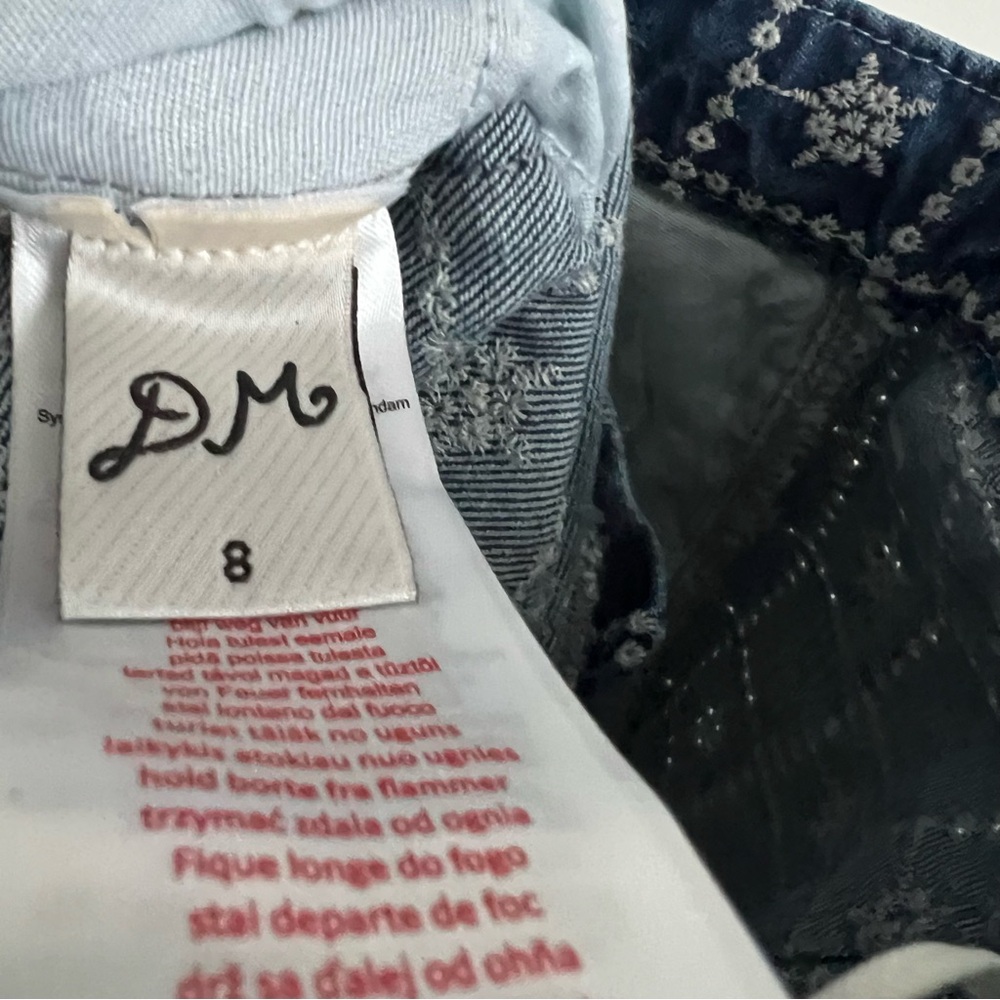Damson Madder Drew Broderie Jeans - Picture 4 of 7